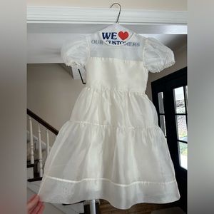 Worn Once - J.Crew - Crew Cuts - Girls’ Organza Tiered Dress - Size 7